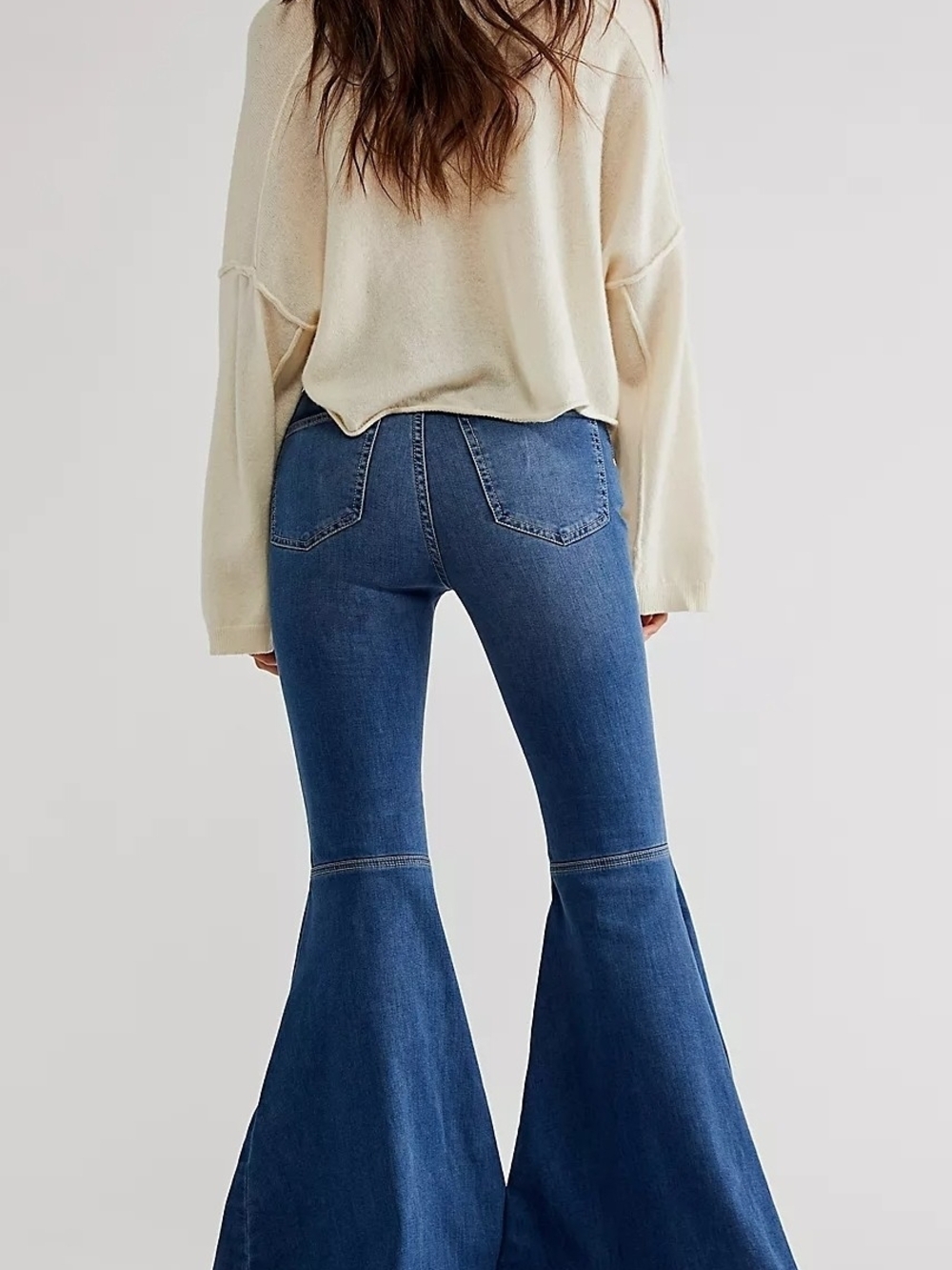 Free People Just Float On Flare Jeans